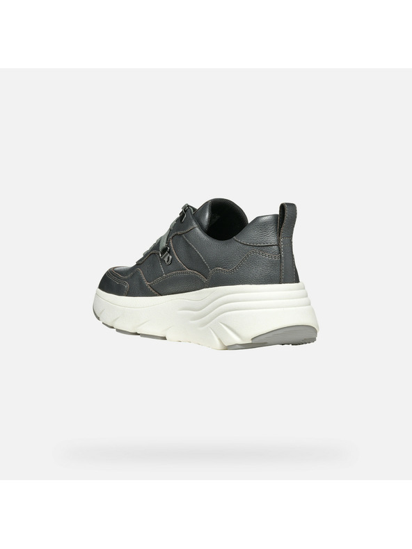 Geox Dunkelgrau Damen Geox Diamanta Turnschuhe