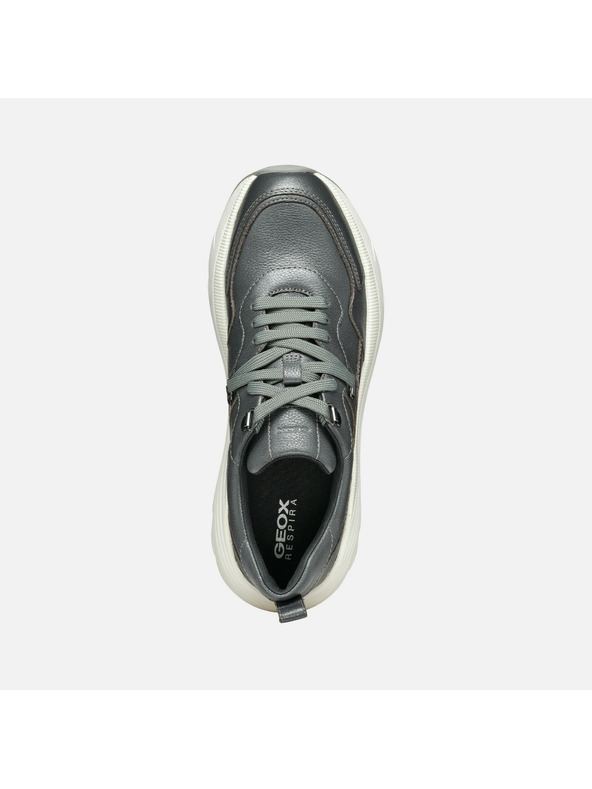 Geox Dunkelgrau Damen Geox Diamanta Turnschuhe