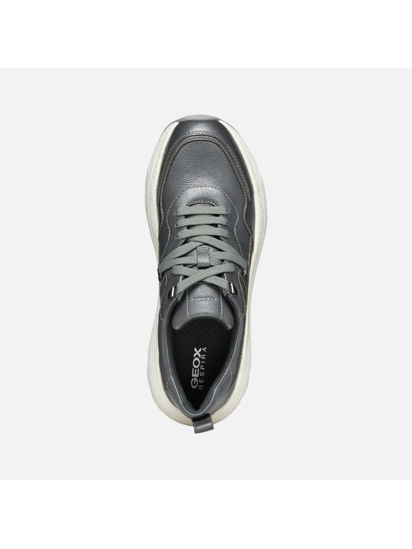 Geox Dunkelgrau Damen Geox Diamanta Turnschuhe