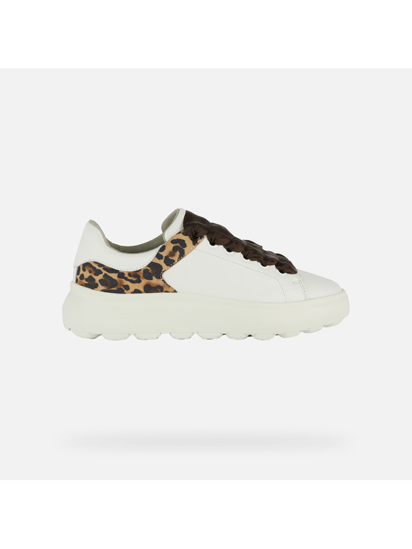 Geox Weiß Damen Geox Spherica Ec4.1 Turnschuhe