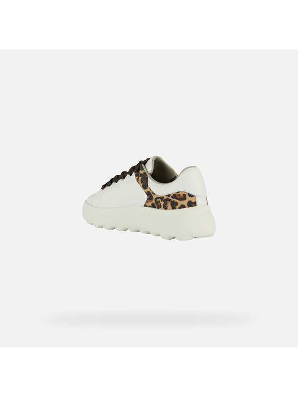 Geox Weiß Damen Geox Spherica Ec4.1 Turnschuhe