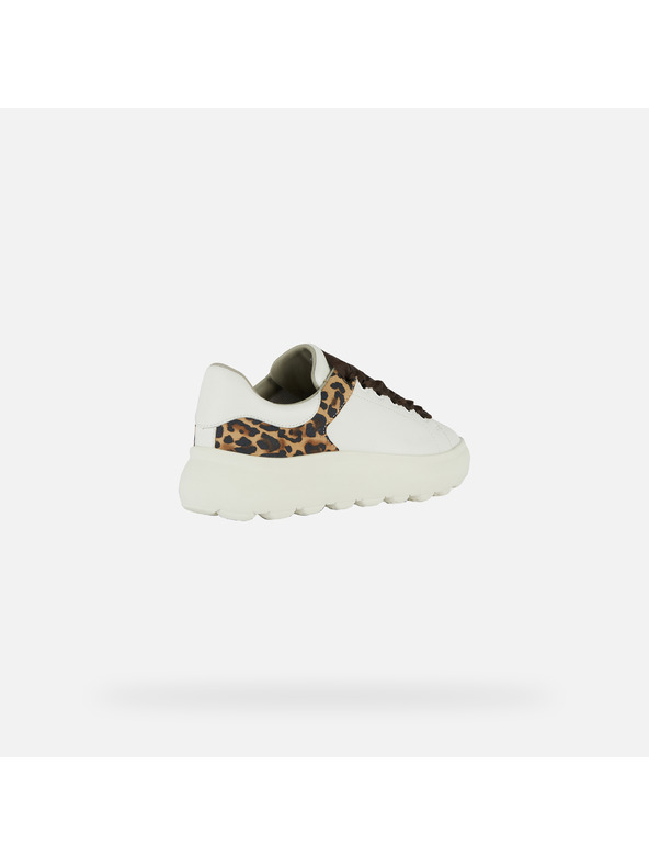Geox Weiß Damen Geox Spherica Ec4.1 Turnschuhe