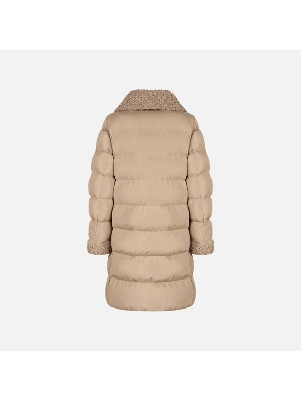 Geox Beige Damen-Daunenjacke Geox Vilde