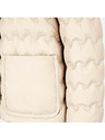 Geox Cremefarbene Damen-Daunenjacke Geox Myluse
