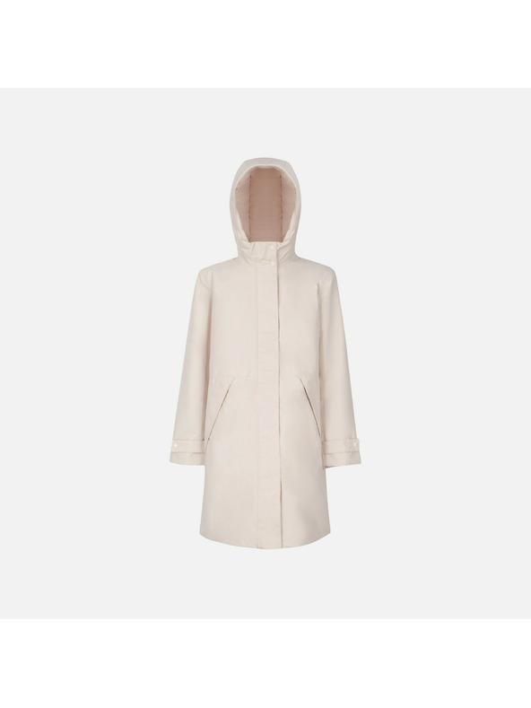 Geox Hellrosa Damen-Parka Geox Hoara