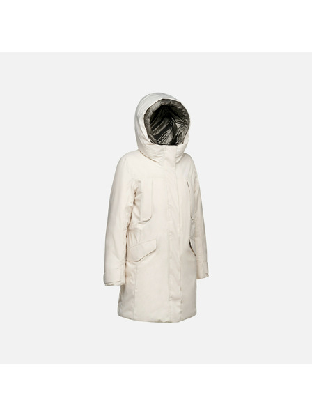 Geox Cremefarbene Damen-Daunenjacke Geox Felicity