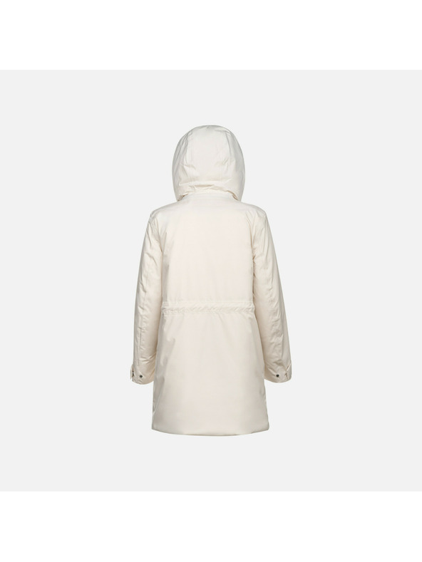 Geox Cremefarbene Damen-Daunenjacke Geox Felicity