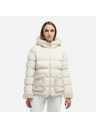 Geox Cremefarbene Damen-Daunenjacke Geox Vilde