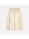 Geox Cremefarbene Damen-Daunenjacke Geox Zosma