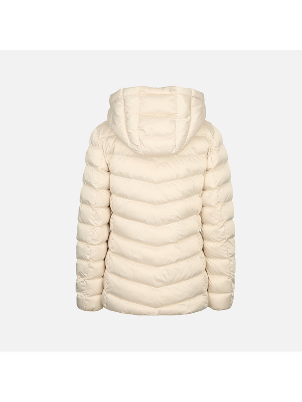 Geox Cremefarbene Damen-Daunenjacke Geox Zosma