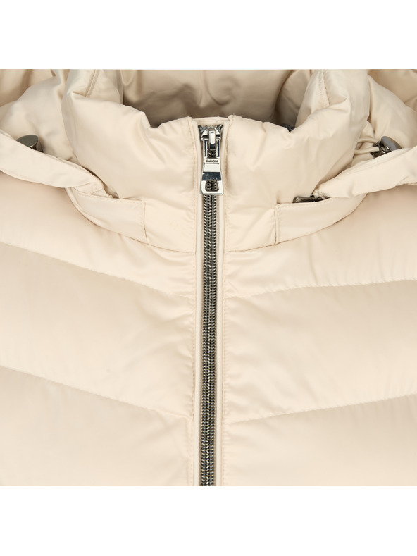 Geox Cremefarbene Damen-Daunenjacke Geox Zosma
