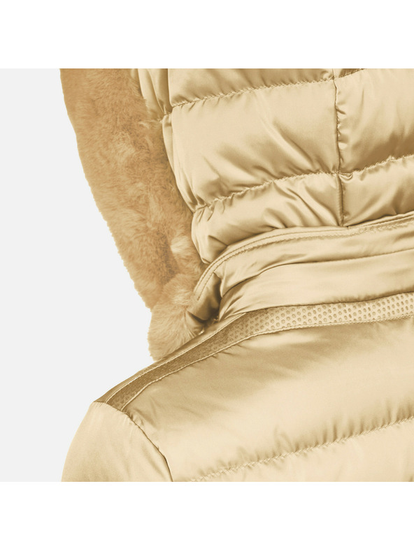 Geox Beige Damen Daunenjacke Geox Bettanie
