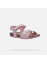 Geox Pink Geox Adriel Girls Sandals