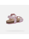 Geox Pink Geox Adriel Girls Sandals