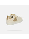 Geox Cremefarbene Mädchen-Sneaker Geox Djrock