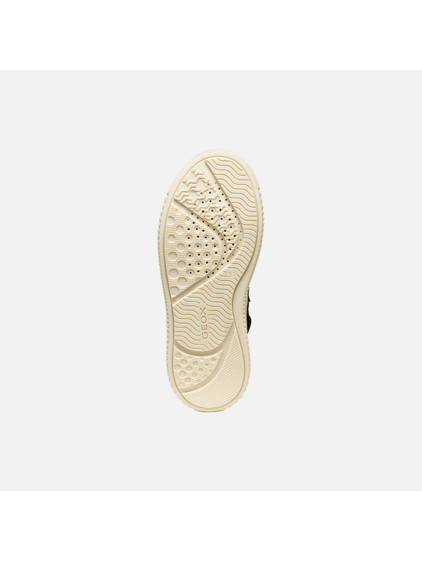 Geox Schwarze Mädchen-Sneaker Geox Laquinny WPF