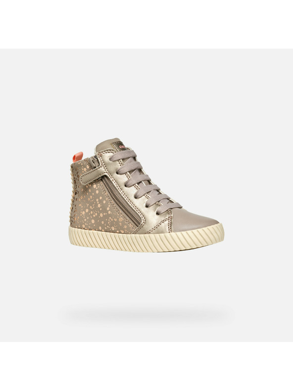 Geox Beige Geox Mirroless Mädchensneaker