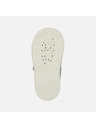 Geox Silberne Mädchen-Sneaker Geox Djrock