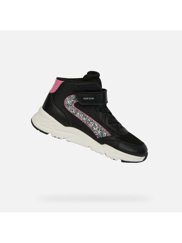 Geox Schwarze Geox Loftus Mädchen Sneaker