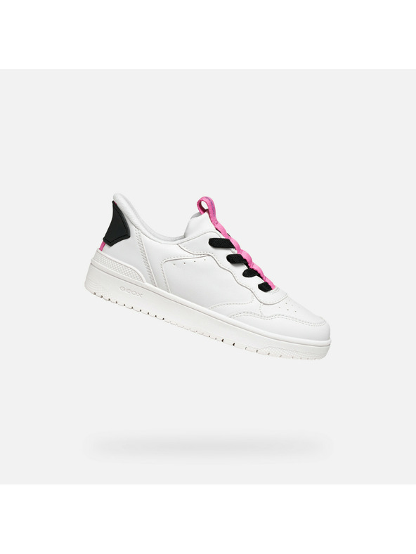 Geox Weiße Mädchen-Sneaker Geox Washiba Fast In