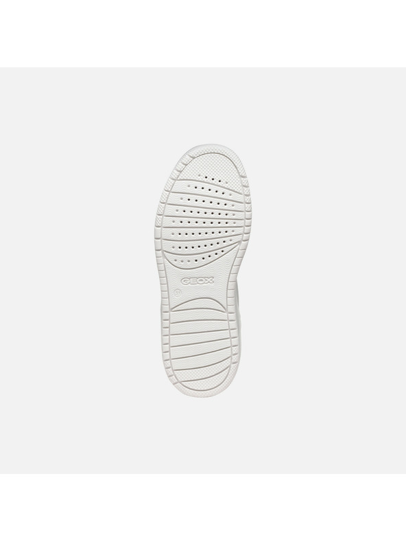 Geox Weiße Mädchen-Sneaker Geox Washiba Fast In