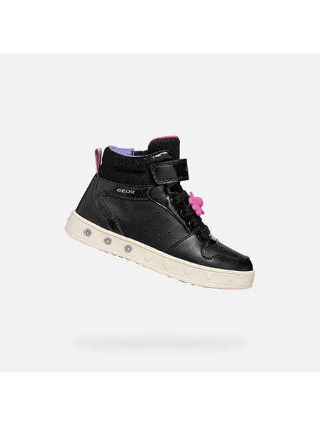Geox Schwarz Mädchen Geox Skylin Turnschuhe