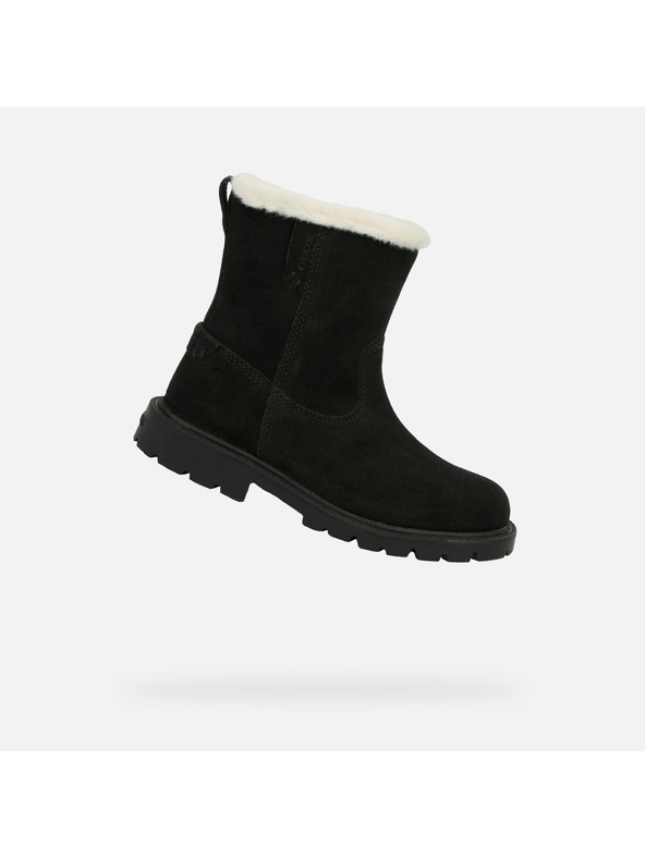 Geox Schwarze Mädchen-Winterschuhe Geox Shaylax WPF