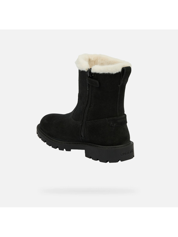Geox Schwarze Mädchen-Winterschuhe Geox Shaylax WPF
