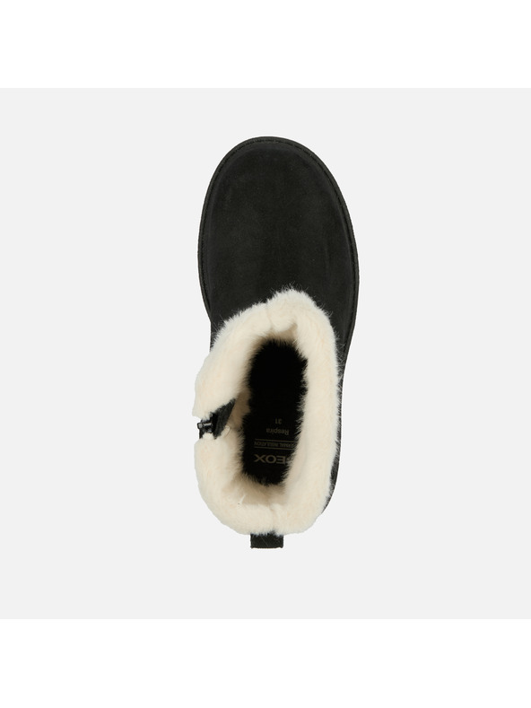 Geox Schwarze Mädchen-Winterschuhe Geox Shaylax WPF