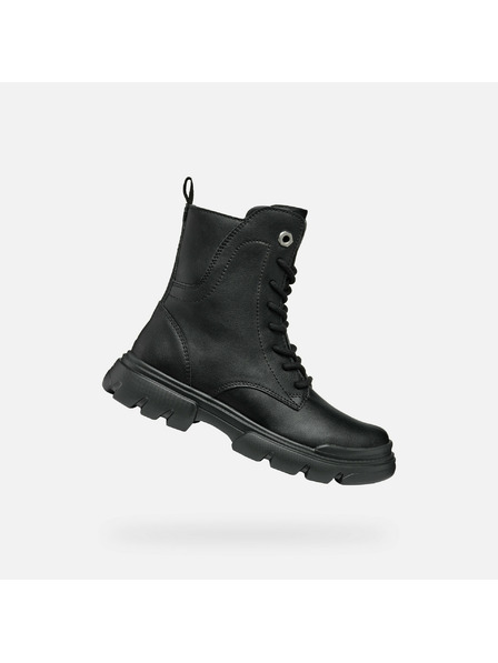 Geox Schwarze Girls-Stiefeletten Geox Junette