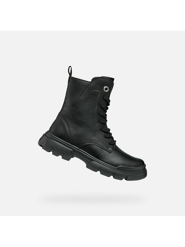Geox Schwarze Girls-Stiefeletten Geox Junette