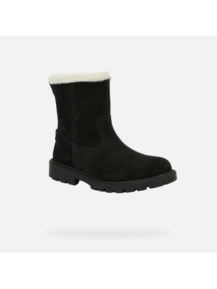 Geox Schwarze Mädchen-Winterschuhe Geox Shaylax WPF