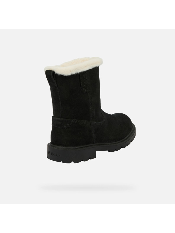 Geox Schwarze Mädchen-Winterschuhe Geox Shaylax WPF