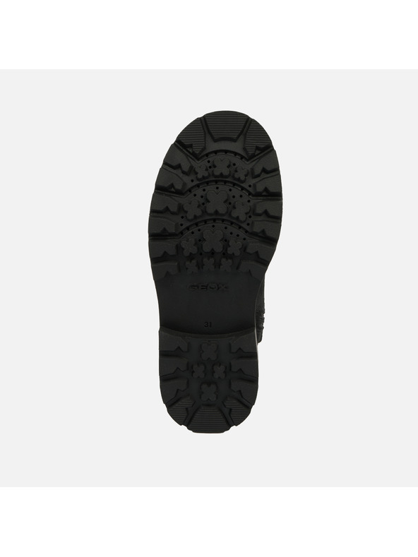 Geox Schwarze Mädchen-Winterschuhe Geox Shaylax WPF