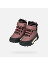 Geox Rosa Mädchen-Winterschuhe Geox Trekkyup B AB