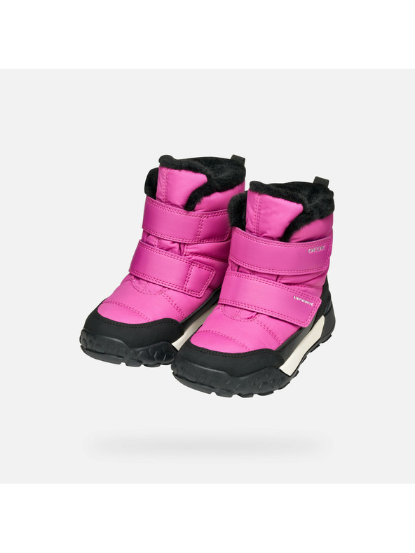 Geox Rosa Mädchen-Winterschuhe Geox Trekkyup B AB