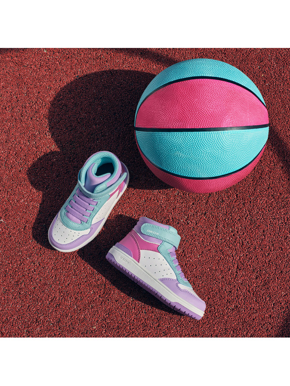 Geox Lila Mädchen-Stiefeletten Geox Washiba Girl