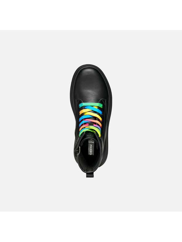 Geox Schwarze Girls-Stiefeletten Geox Phaolae