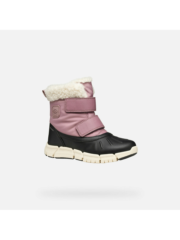 Geox Rosa Mädchen-Winterschuhe Geox Flexyper B AB