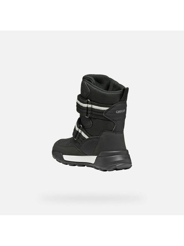 Geox Schwarze Jungen-Stiefeletten Geox Trekkyup ABX