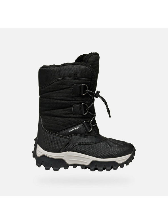 Geox Schwarze Jungen-Winterschuhe Geox Himalaya ABX