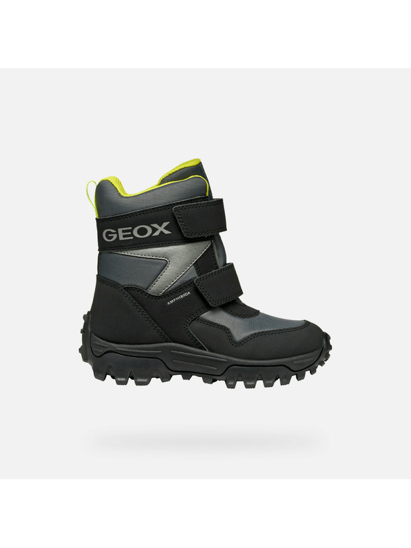 Geox Grau Jungen-Ankle Boots Geox Himalaya B ABX