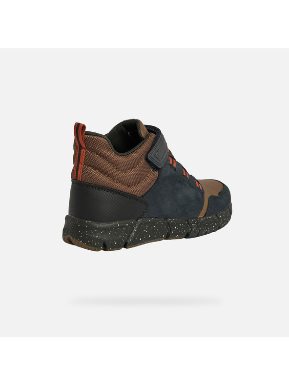 Geox Schwarz Jungen-Ankle Boots Geox Flexyper Boy B ABX