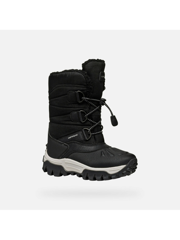 Geox Schwarze Jungen-Winterschuhe Geox Himalaya ABX