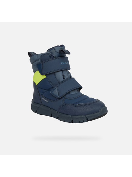 Geox Dunkelblau Jungen-Winterschuhe Geox Flexyper Boy B ABX