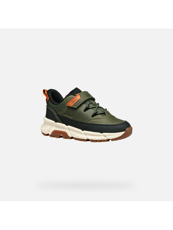 Geox Khaki Jungen-Sneaker Geox Flexyper Plus