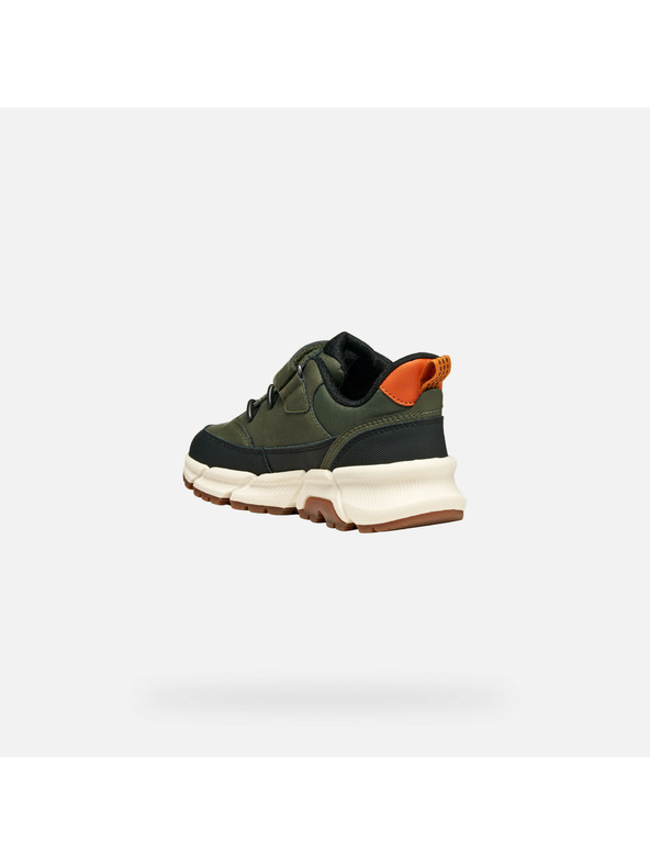 Geox Khaki Jungen-Sneaker Geox Flexyper Plus