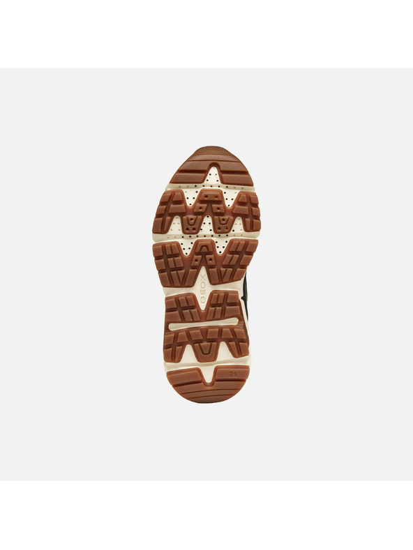 Geox Khaki Jungen-Sneaker Geox Flexyper Plus