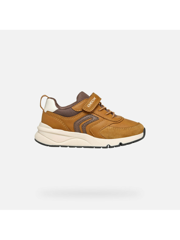Geox Braune Jungen-Sneaker Geox Rooner