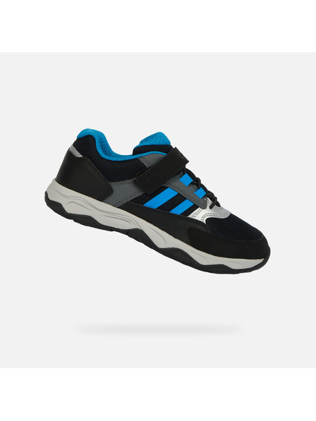 Geox Schwarz Jungen-Sneaker Geox Calco